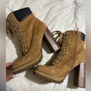 Steve Madden heeled booties